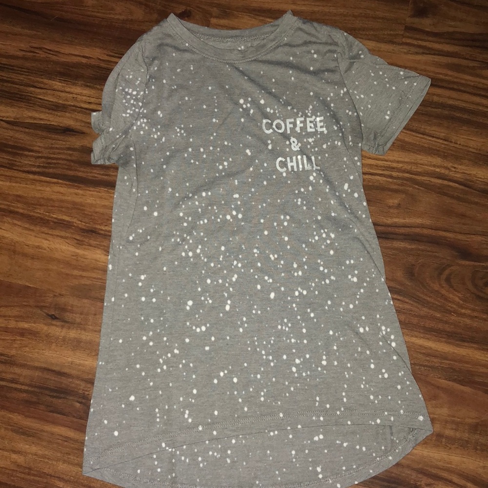 cute t shirt. “coffee and chill”